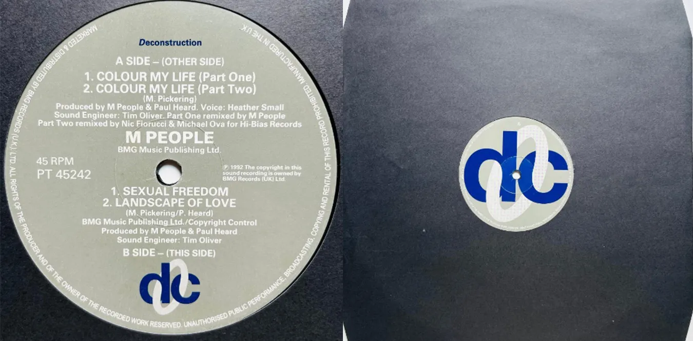 M People – Colour My Life (Extended Play)